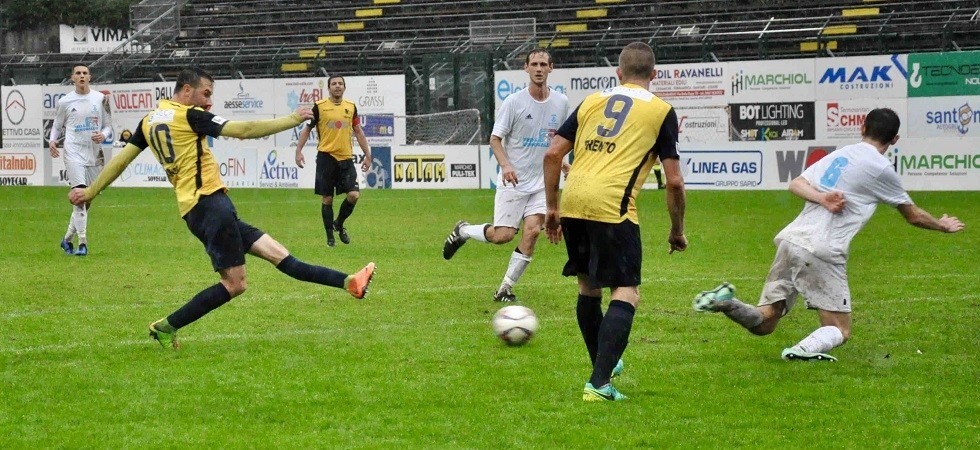 Il secondo gol di Pietribiasi (foto di Carmelo Ossanna)
